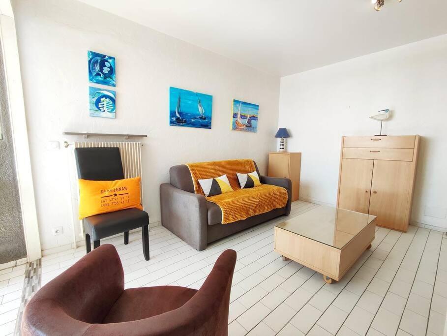 Magnifique Vue Mer Avec Une Chambre - Nouria 55 - กาเนต์-อ็อง-รูสซียง ภายนอก รูปภาพ
